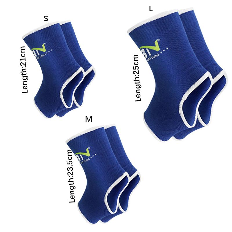 Ankle Brace Sock - 2 ชิ้นมวยข้อเท้ารั้งยืดข้อเท้าระบายอากาศรองรับไทยต่อสู้ข้อเท้าถุงเท้าการบีบอัดมวยถุงเท้าการฝึกอบรม