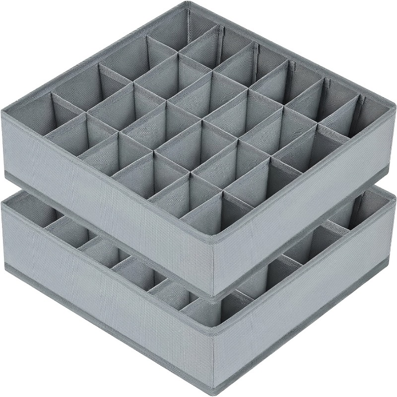 กล่องจัดระเบียบถุงเท้าและชุดชั - Sock Organizer Tray บทวิจารณ์และราคา