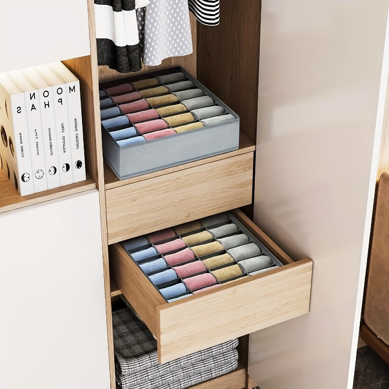 กล่องจัดระเบียบถุงเท้าและชุดชั - Sock Organizer Tray บทวิจารณ์และราคา