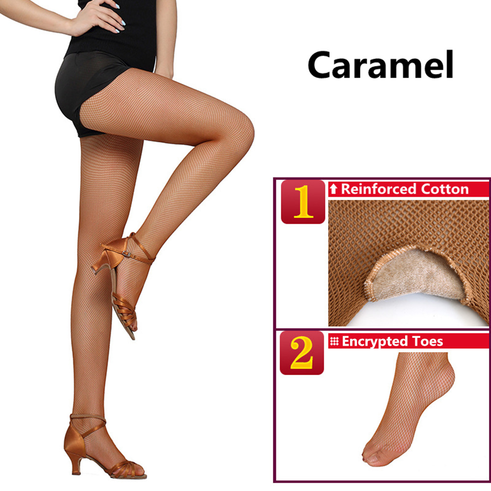 Professional Latin Dance Fishn - Fishnet Stocking Women บทวิจารณ์และราคา