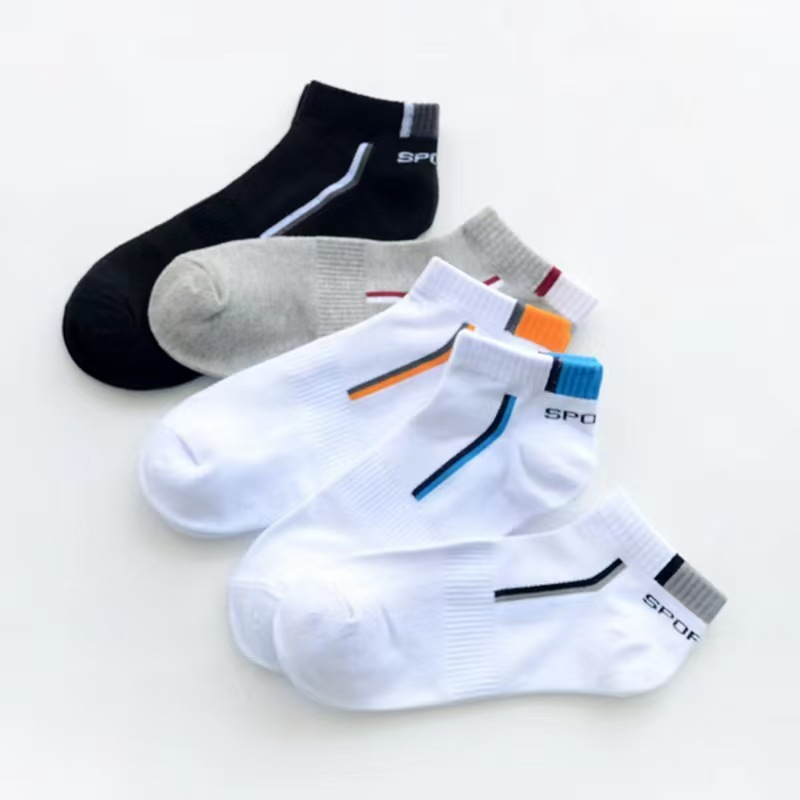 1/3/5 คู่ ถุงเท้ากีฬาข้อสั้นแบ - No Show Sock Women บทวิจารณ์และราคา