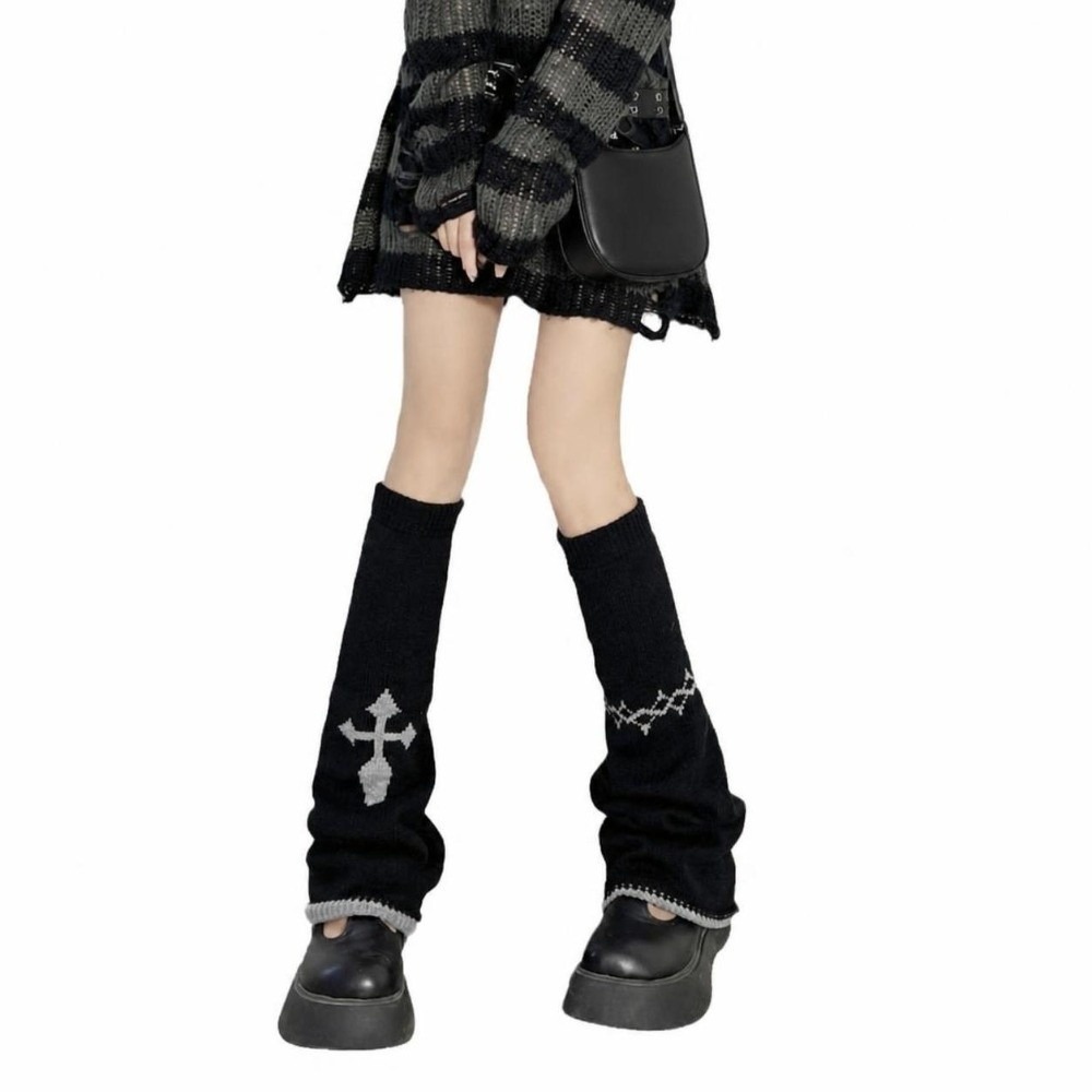 ปลอกขาถักแบบอสมมาตรสไตล์อัลต์  - Boot Sock Slouchy บทวิจารณ์และราคา