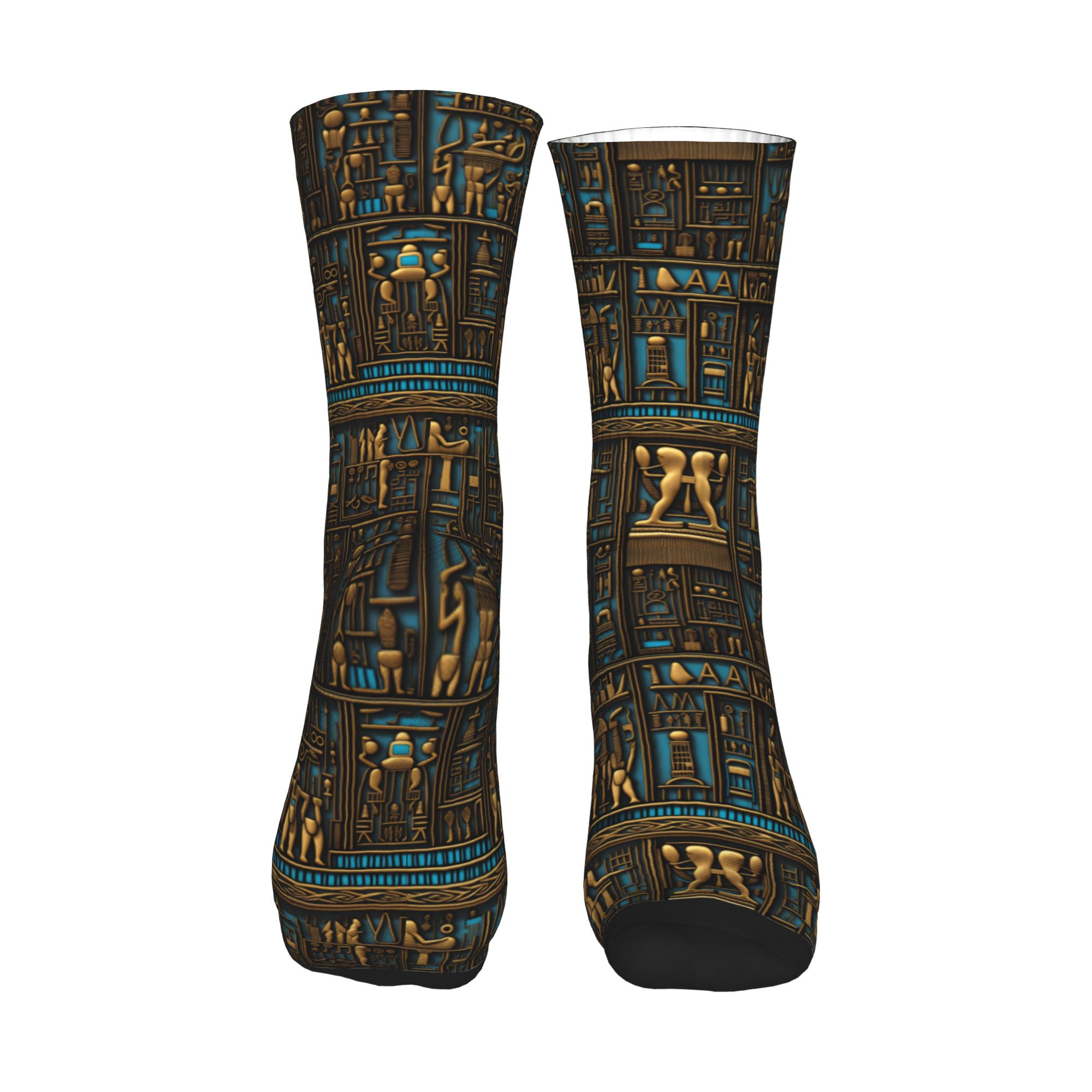 ถุงเท้าลายศิลปะอักษรอียิปต์โบร - Dress Sock Men บทวิจารณ์และราคา
