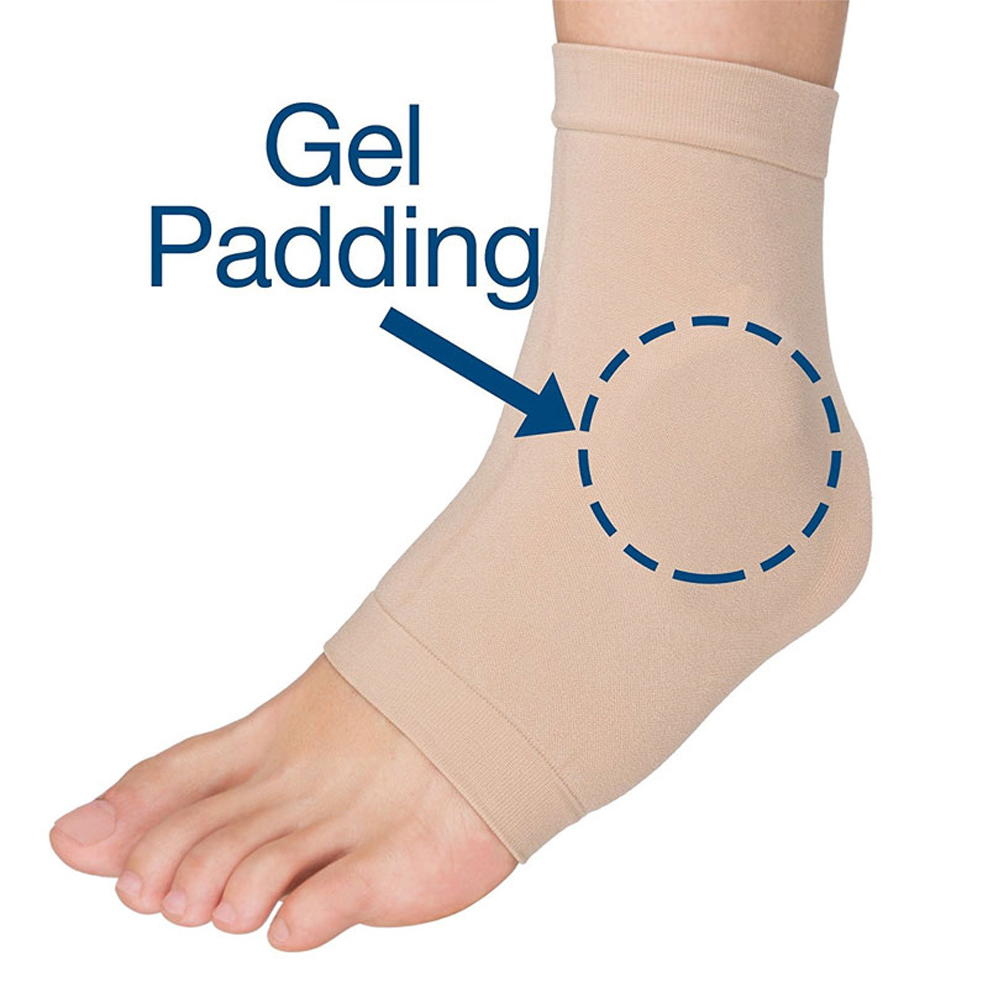 1 คู่ BOOT กันชนเจล Pad Sleeve - Ankle Brace Sock บทวิจารณ์และราคา