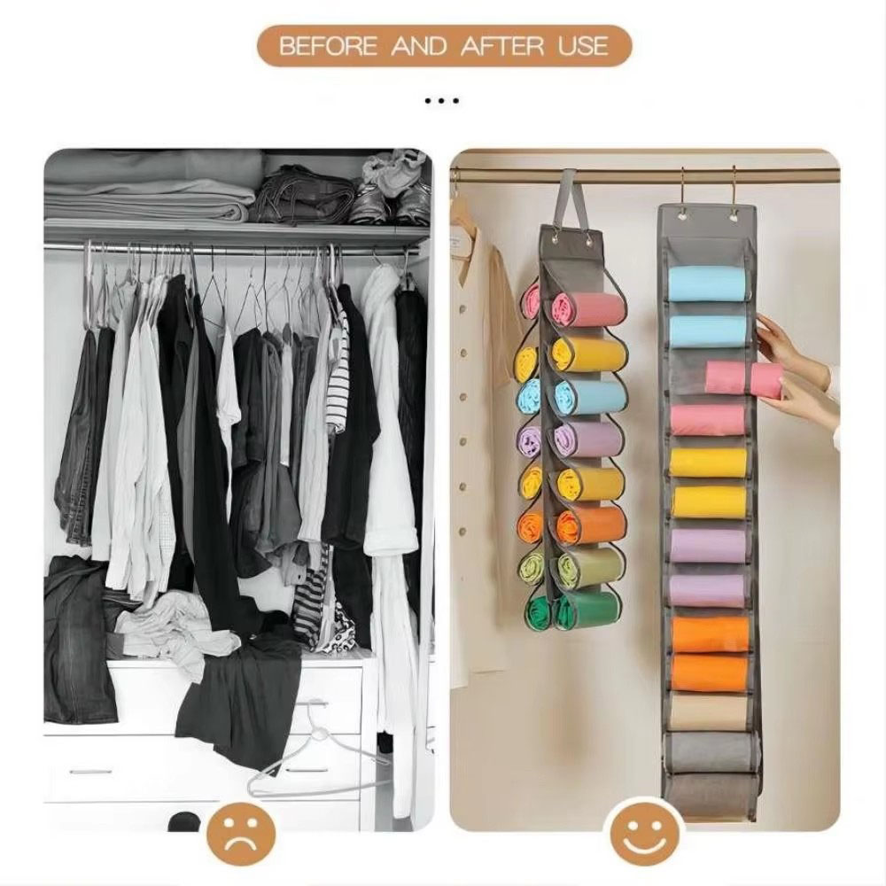 กระเป๋าจัดเก็บเสื้อผ้าแบบแขวน  - Sock Organizer Tray บทวิจารณ์และราคา