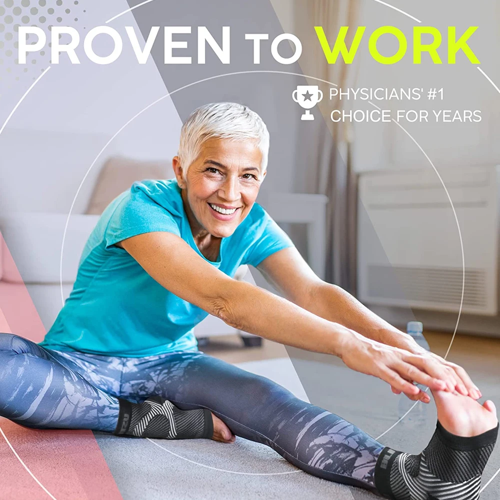 ถุงเท้ารัดข้อเท้าแบบบีบอัดสำหร - Ankle Brace Sock บทวิจารณ์และราคา