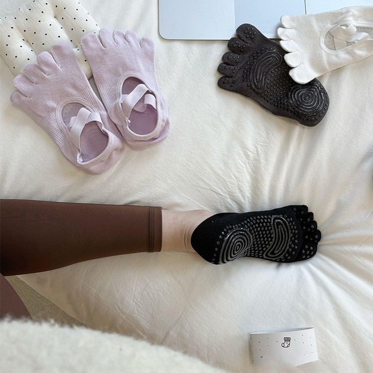 ถุงเท้าโยคะแบบไขว้สำหรับผู้หญิ - No Show Sock Women บทวิจารณ์และราคา