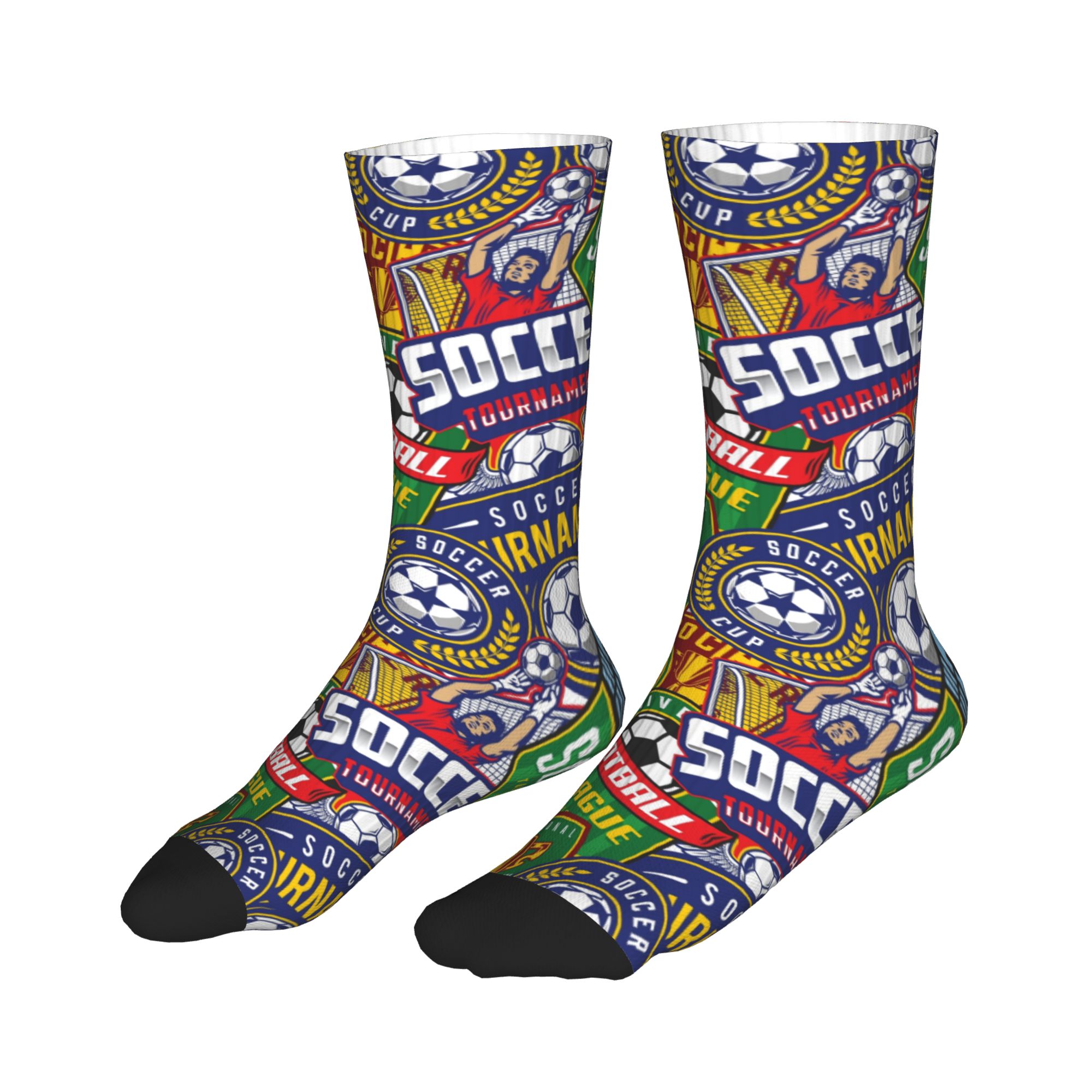 ถุงเท้าลายฟุตบอลย้อนยุคสีเขียว - Dress Sock Men บทวิจารณ์และราคา