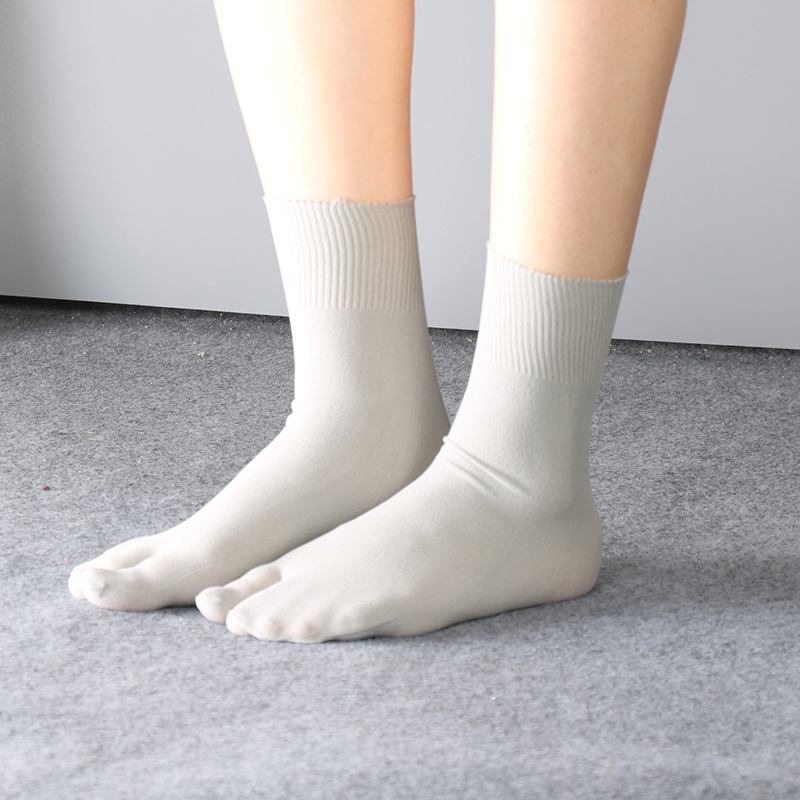 แยก Toe ถุงเท้าฤดูร้อนบางสี Br - Toe Sock Split บทวิจารณ์และราคา