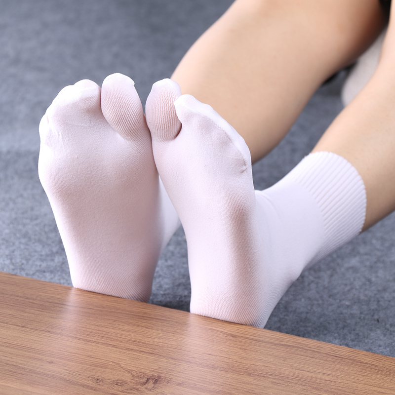แยก Toe ถุงเท้าฤดูร้อนบางสี Br - Toe Sock Split บทวิจารณ์และราคา