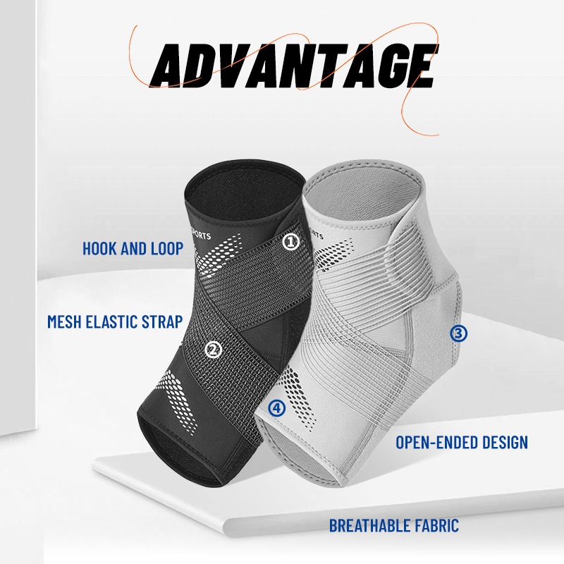 1 ชิ้น ถุงเท้ารัดข้อเท้าแบบปรั - Ankle Brace Sock บทวิจารณ์และราคา